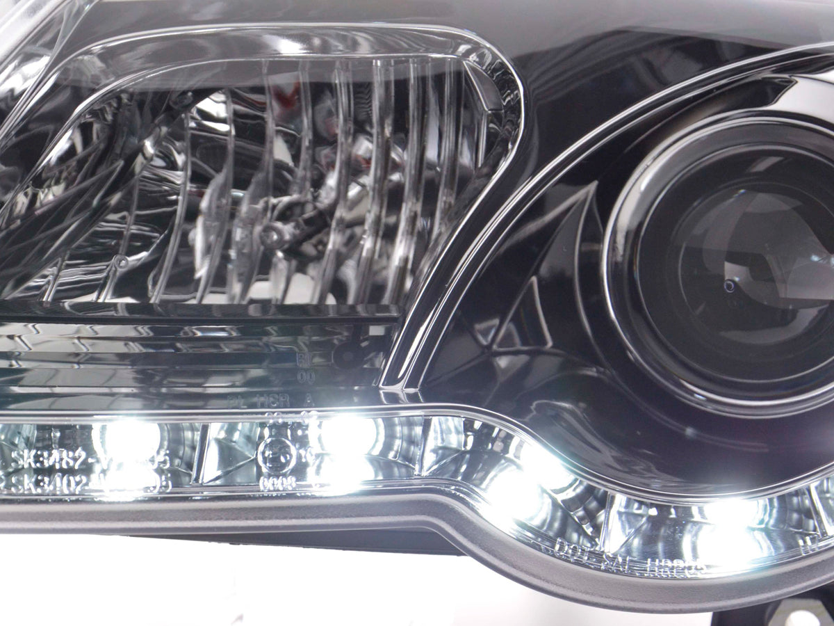 Scheinwerfer Set Daylight LED Tagfahrlicht VW Passat B6 3C chrom
