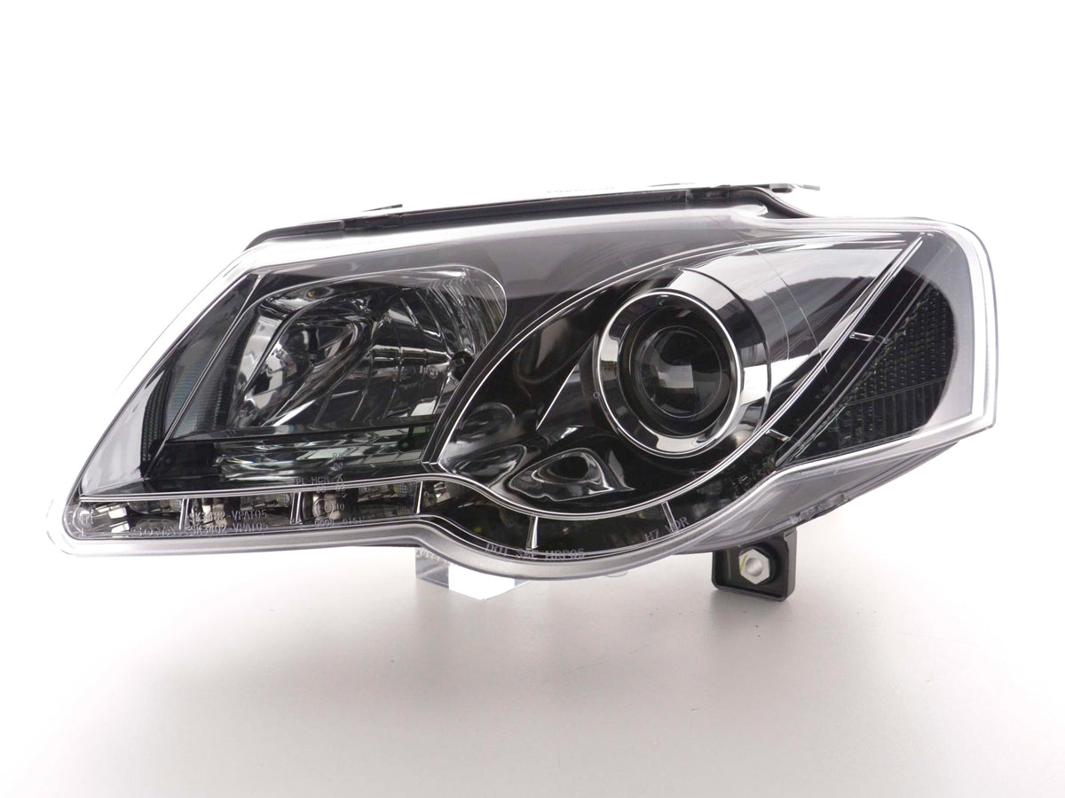 Scheinwerfer Set Daylight LED Tagfahrlicht VW Passat Typ 3C Bj. 05-10 chrom
