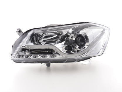 Scheinwerfer Set Daylight LED TFL-Optik VW Passat B7 3C Bj. 10- chrom