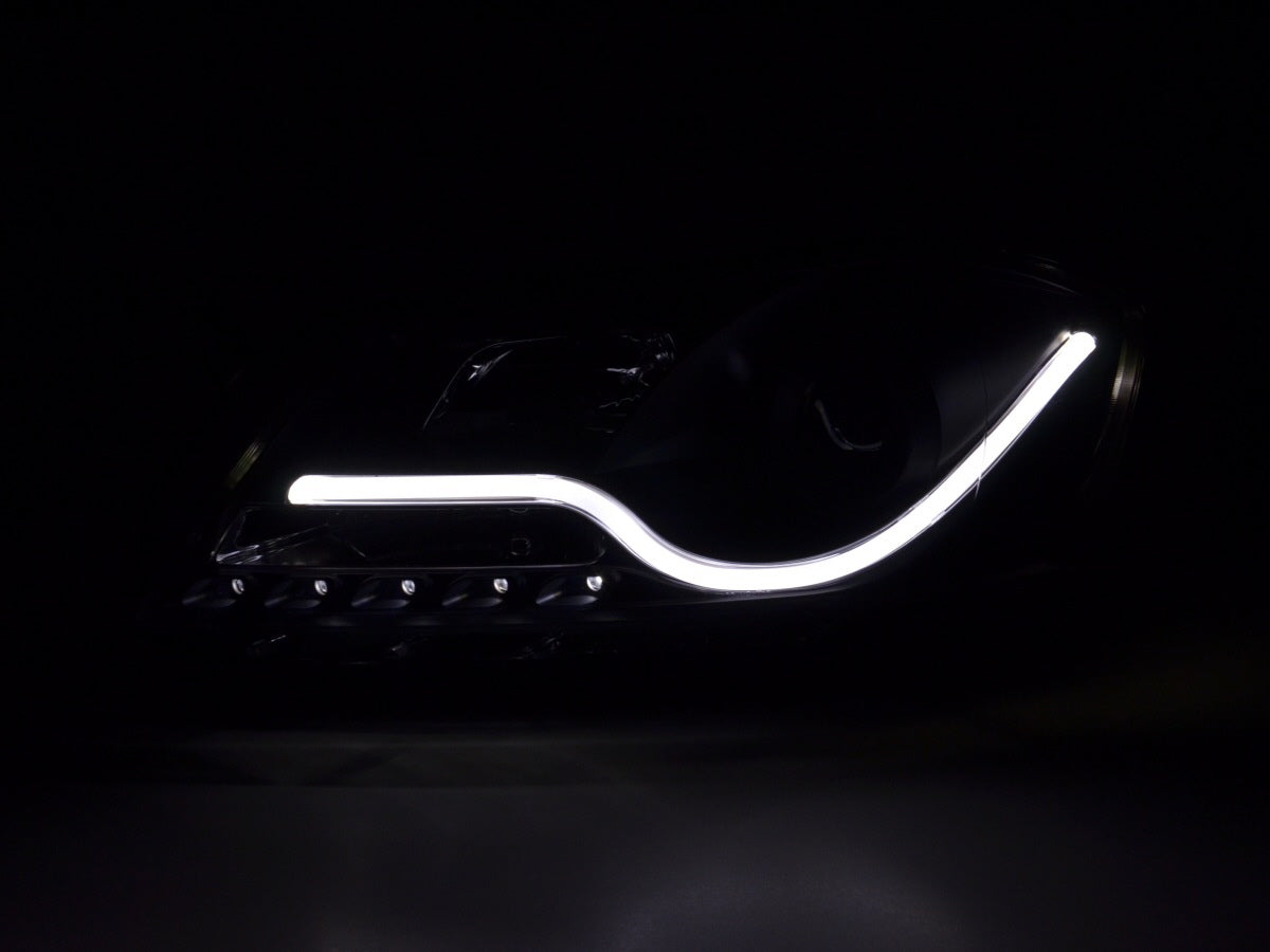 Scheinwerfer Set Daylight LED TFL-Optik VW Passat B7 3C Bj. 10- schwarz