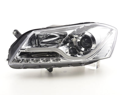 Scheinwerfer Set Daylight LED TFL-Optik VW Passat B7 3C Bj. 10- chrom