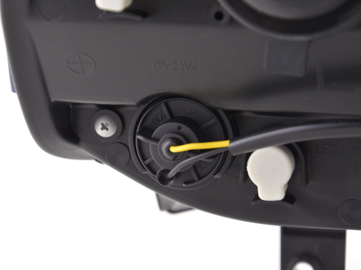 Scheinwerfer Set Daylight LED TFL-Optik VW Polo Typ 9N3 Bj. 05-09 schwarz für Rechtslenker