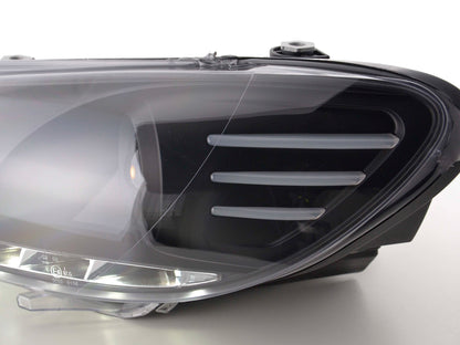 Scheinwerfer Set Daylight LED Tagfahrlicht VW Scirocco 3 Typ 13 schwarz