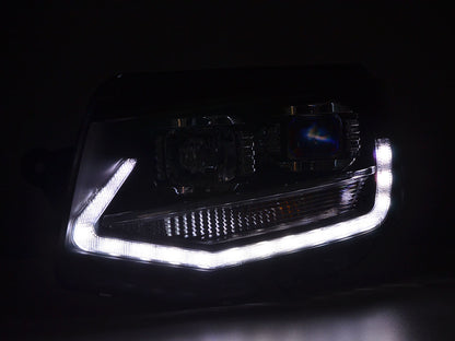 Scheinwerfer Set Daylight LED Tagfahrlicht VW Bus T6 Bj. ab 2015 schwarz
