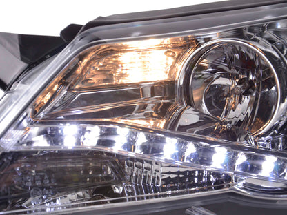 Scheinwerfer Set Daylight LED TFL-Optik VW Tiguan Bj. 07-11 chrom