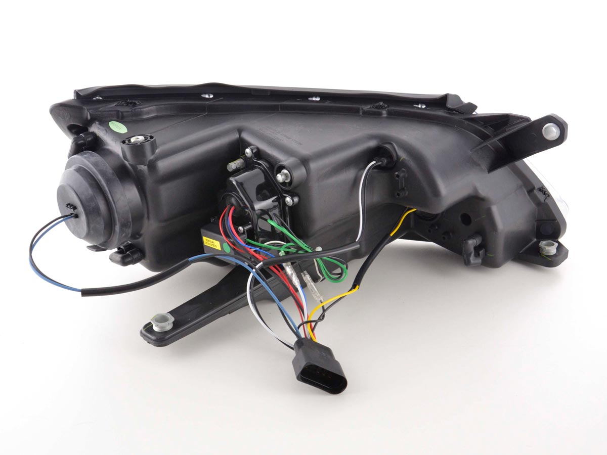 Scheinwerfer Set Daylight LED TFL-Optik VW Tiguan Bj. 07-11 schwarz