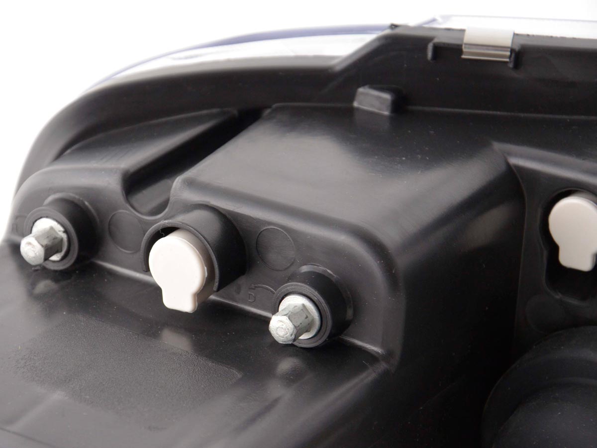 Scheinwerfer Set Daylight LED TFL-Optik VW Touran Typ 1T / VW Caddy Typ 2K Bj. 03- chrom