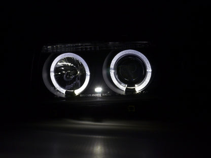 Scheinwerfer Set VW Vento Bj. 92-98 schwarz