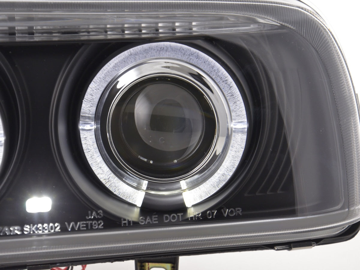 Scheinwerfer Set VW Vento Bj. 92-98 schwarz