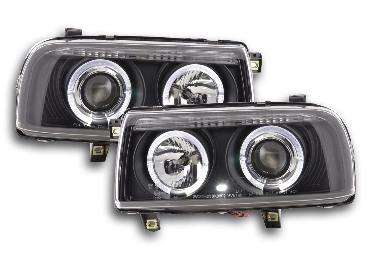 Scheinwerfer Set VW Vento Bj. 92-98 schwarz