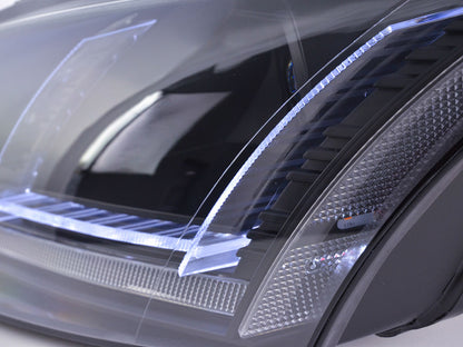 Scheinwerfer Set Xenon Daylight LED Tagfahrlicht Audi TT 8J Bj. 06-10 schwarz