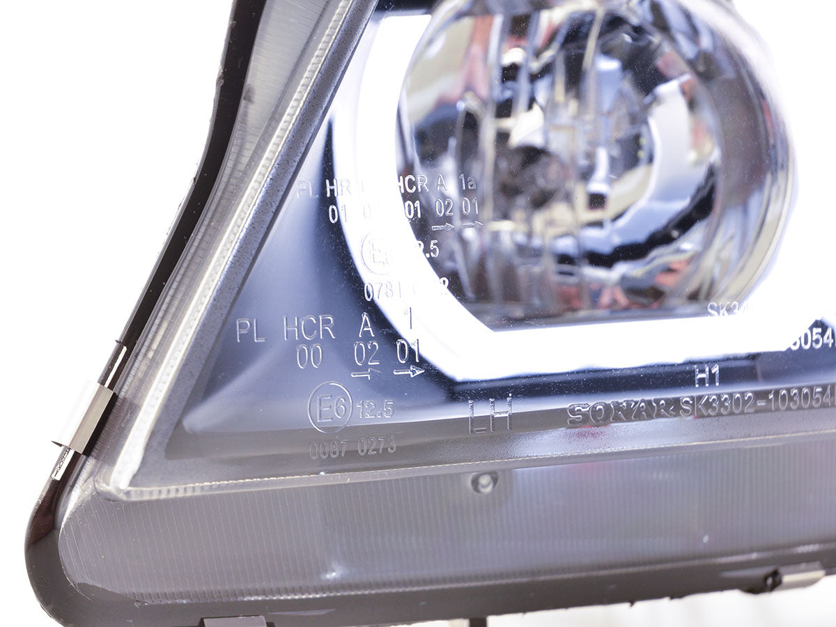 Scheinwerfer RECHTS Xenon Daylight LED TFL-Optik BMW 3er E90/E91 Bj. 05-08 schwarz