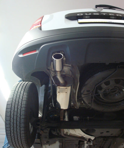 FOX Dacia Duster 4x2 - Frontantrieb Endschalldämpfer - 1x90 Typ 12