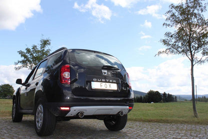 FOX Dacia Duster 4x2 - Frontantrieb Endschalldämpfer rechts/links - 1x90 Typ 12 rechts/links