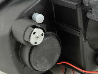 Scheinwerfer Set Opel Corsa B Bj. 94-00 schwarz