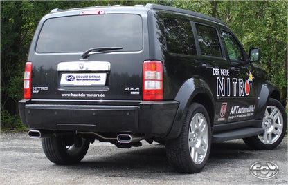 FOX Dodge Nitro Endrohrsystem rechts/links - 160x80 Typ 53 rechts/links