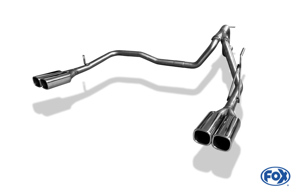 FOX Dodge Nitro Endrohrsystem rechts/links - 2x78x75 Typ 70 rechts/links