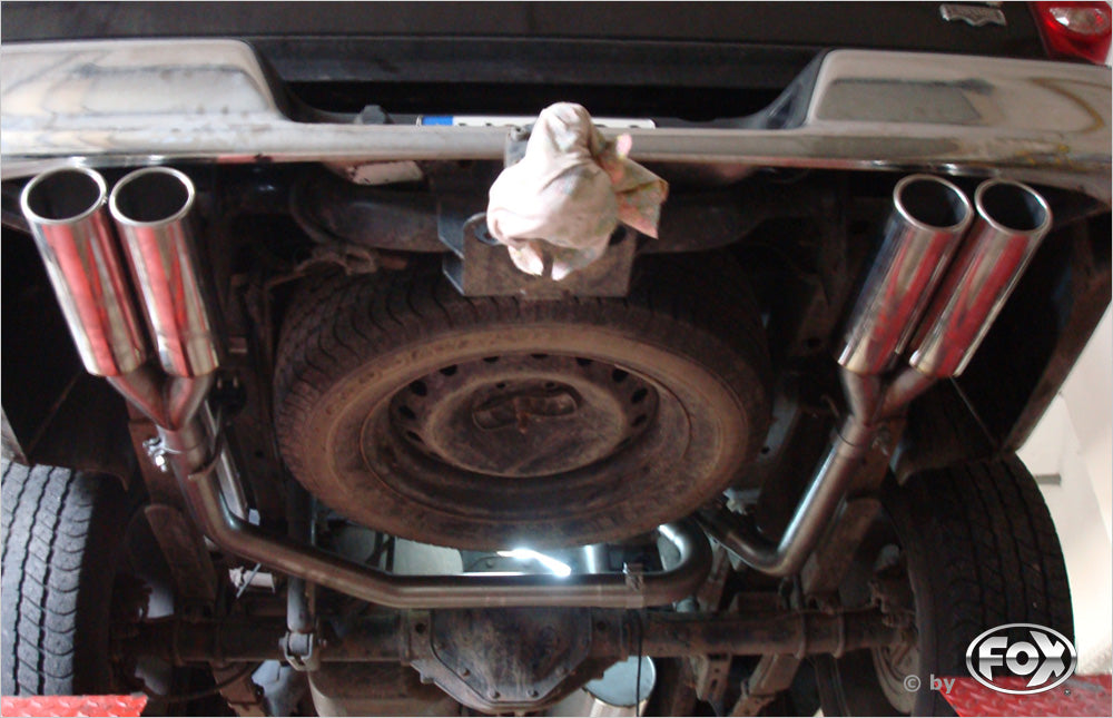 FOX Dodge RAM 1500 Halbanlage ab Kat - 2x100 Typ 13 rechts/links