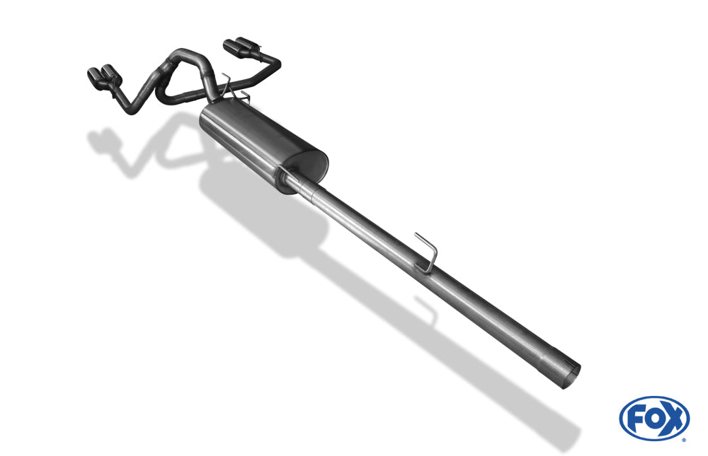 FOX Dodge RAM 1500 Halbanlage ab Kat - 2x100 Typ 13 rechts/links
