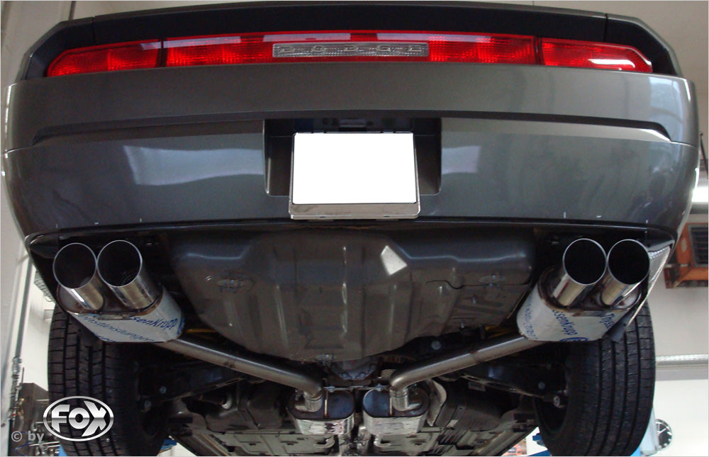 FOX Dodge Challenger Endschalldämpfer rechts/links - 2x100 Typ 14 rechts/links