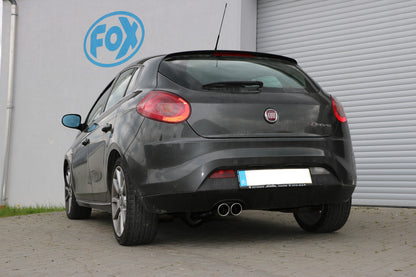 FOX Fiat Bravo 198 für Modelle mit Stoßstangenausschnitt Endschalldämpfer - 2x80 Typ 16