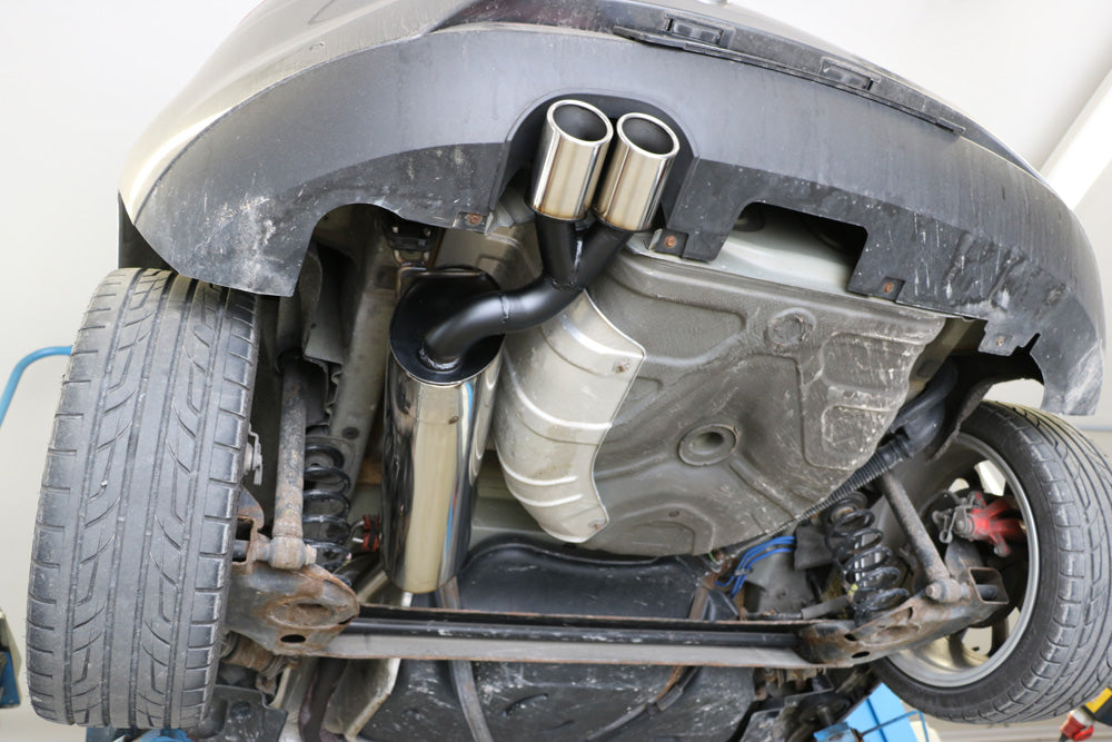 FOX Fiat Bravo 198 für Modelle mit Stoßstangenausschnitt Endschalldämpfer - 2x80 Typ 16