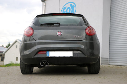 FOX Fiat Bravo 198 für Modelle mit Stoßstangenausschnitt Endschalldämpfer - 2x80 Typ 16