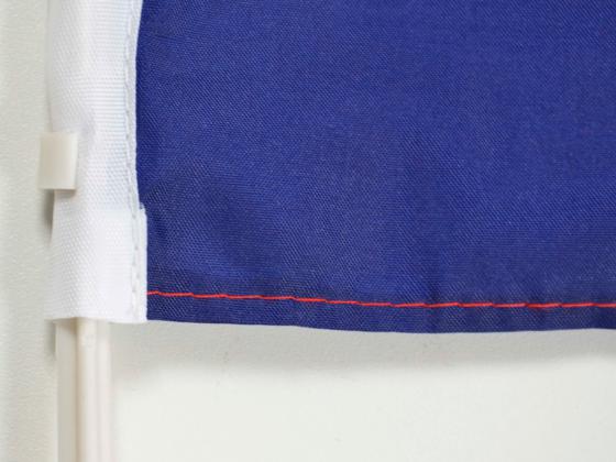 Autofahne Autoflagge Frankreich Fahne mit Halterung für Seitenfenster 30x45cm