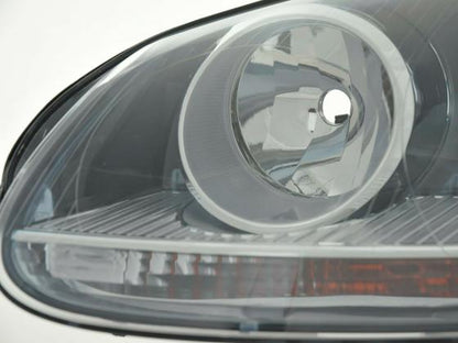 Scheinwerfer Set schwarz VW Golf 5 / Jetta 5  03-10
