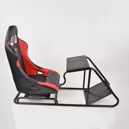 FK Gamesitz Spielsitz Rennsimulator eGaming Seats Estoril schwarz/rot
