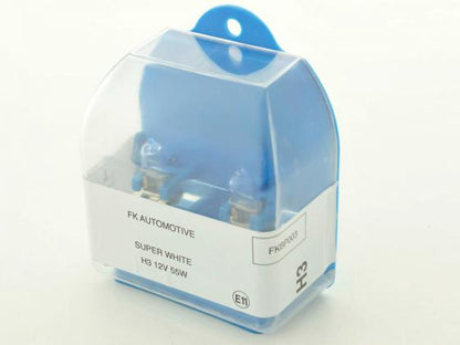 Birnen Halogen Set 2 Stück universal H3 12V 55W superwhite