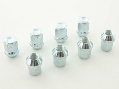 Radschrauben Set (8 Stk.) Schaftlänge 55mm Kegelbund silber M12x1,5