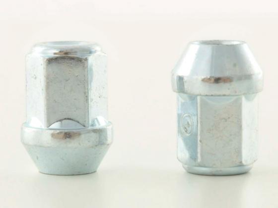 Radschrauben Set (8 Stk.) Schaftlänge 55mm Kegelbund silber M12x1,5