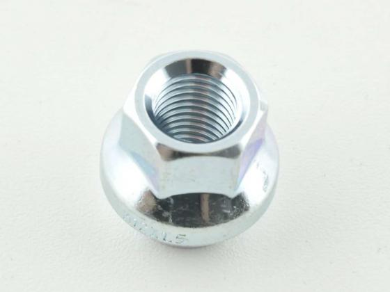 Radmutter einzeln Länge 23mm Kegelbund M14X1,5 silber