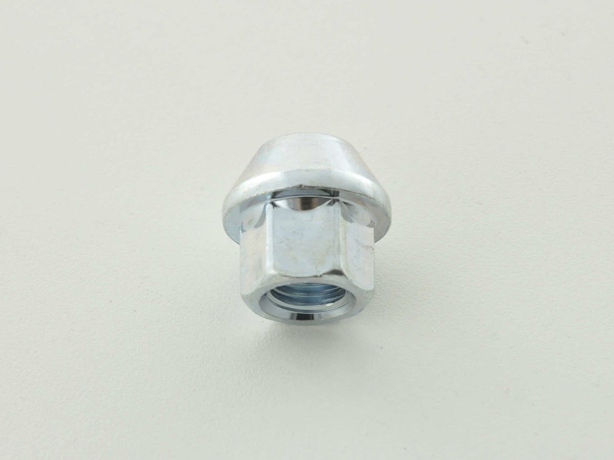 Radmutter einzeln Länge 23mm Kegelbund M12x1,25 silber