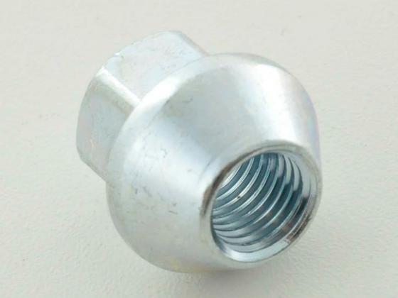 Radmuttern Set (10 Stk.) Länge 34mm Kegelbund M12x1,5 silber