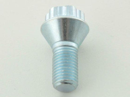 Radschraube einzeln Schaftlänge 21mm Kegelbund Kurzkopf silber M12x1,5