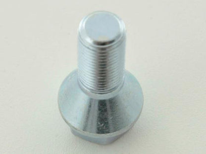 Radschraube einzeln Kegelbund Gewindelänge 21mm M12x1,25 silber