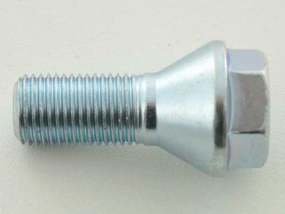 Radschraube einzeln Kegelbund Schaftlänge 35mm M12x1,25 silber