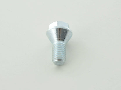 Radschraube einzeln Schaftlänge 21mm Kegelbund Kurzkopf silber M12x1,75
