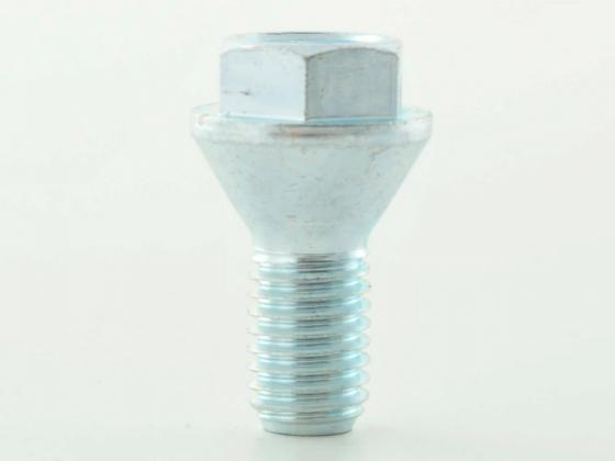 Radschraube einzeln Schaftlänge 26mm Kegelbund Kurzkopf M14x1,25