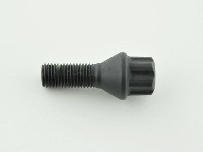 Radschraube einzeln Schaftlänge 28mm Kegelbund schwarz M12x1,5