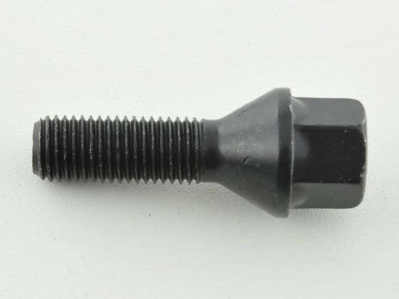 Radschraube einzeln Schaftlänge 32mm Kegelbund schwarz M14x1,5