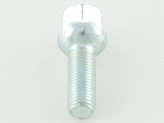 Radschraube einzeln Schaftlänge 32mm Kugelbund silber M14x1,5