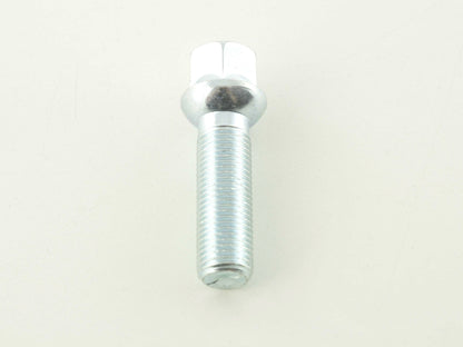 Radschraube einzeln Schaftlänge 43mm Kugelbund silber M14x1,5