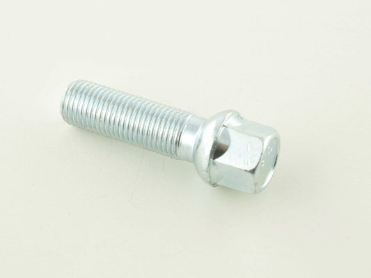 Radschraube einzeln Schaftlänge 43mm Kugelbund silber M14x1,5
