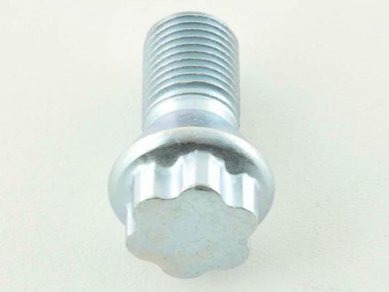 Radschrauben Set (10 Stk.) Kegelbund Gewindelänge 21mm M12x1,25 silber
