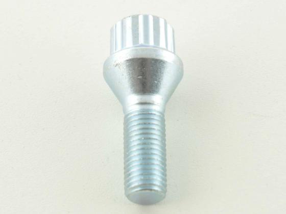 Radschrauben Set (8 Stk.) Kegelbund Schaftlänge 45mm M12x1,25 silber