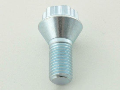Radschrauben Set (10 Stk.) Kegelbund Kurzkopf Schaftlänge 22mm M12x1,25 silber