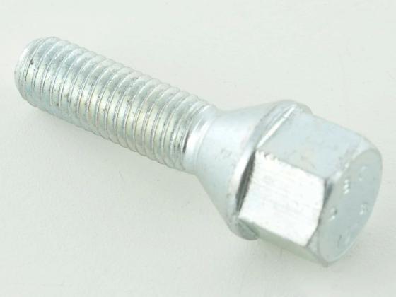 Radschrauben Set (10 Stk.) Kegelbund Schaftlänge 50mm M12x1,25 silber